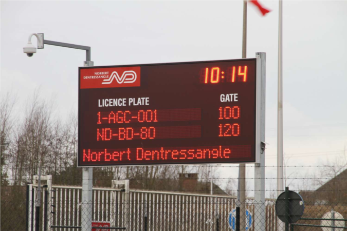 panneau d'affichage
