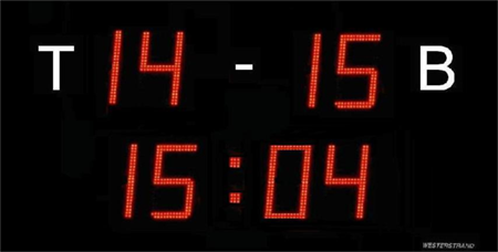 Scorebord FOOT F 300 B